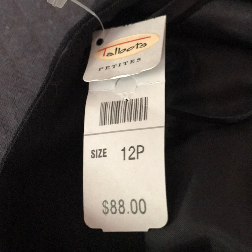 NWT Talbots 12 petites black skirt - Picture 4 of 7